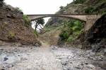 Route vers l'intérieur de la caldeira de Taburiente