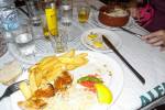 Brochette de poulet.