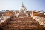 Les escaliers de la paya Shwesandaw.