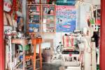 Le dentiste, sur le marché de Hsipaw.